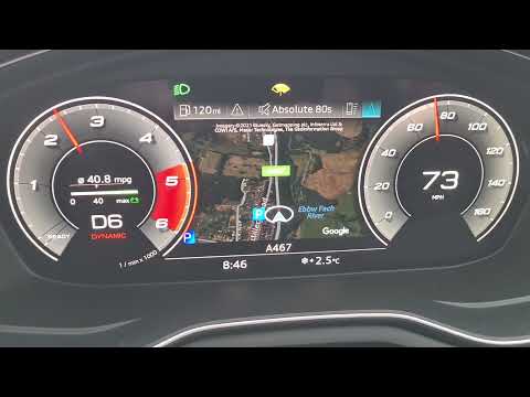 2021 Audi A4 2.0 Tdi 136bhp S-Tronic accelerations and kickdowns