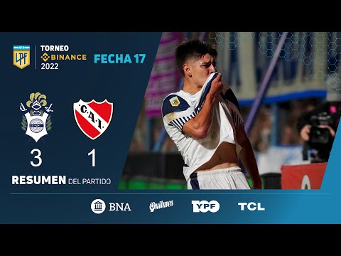 #TorneoBinance | Fecha 17 | resumen de Gimnasia - Independiente