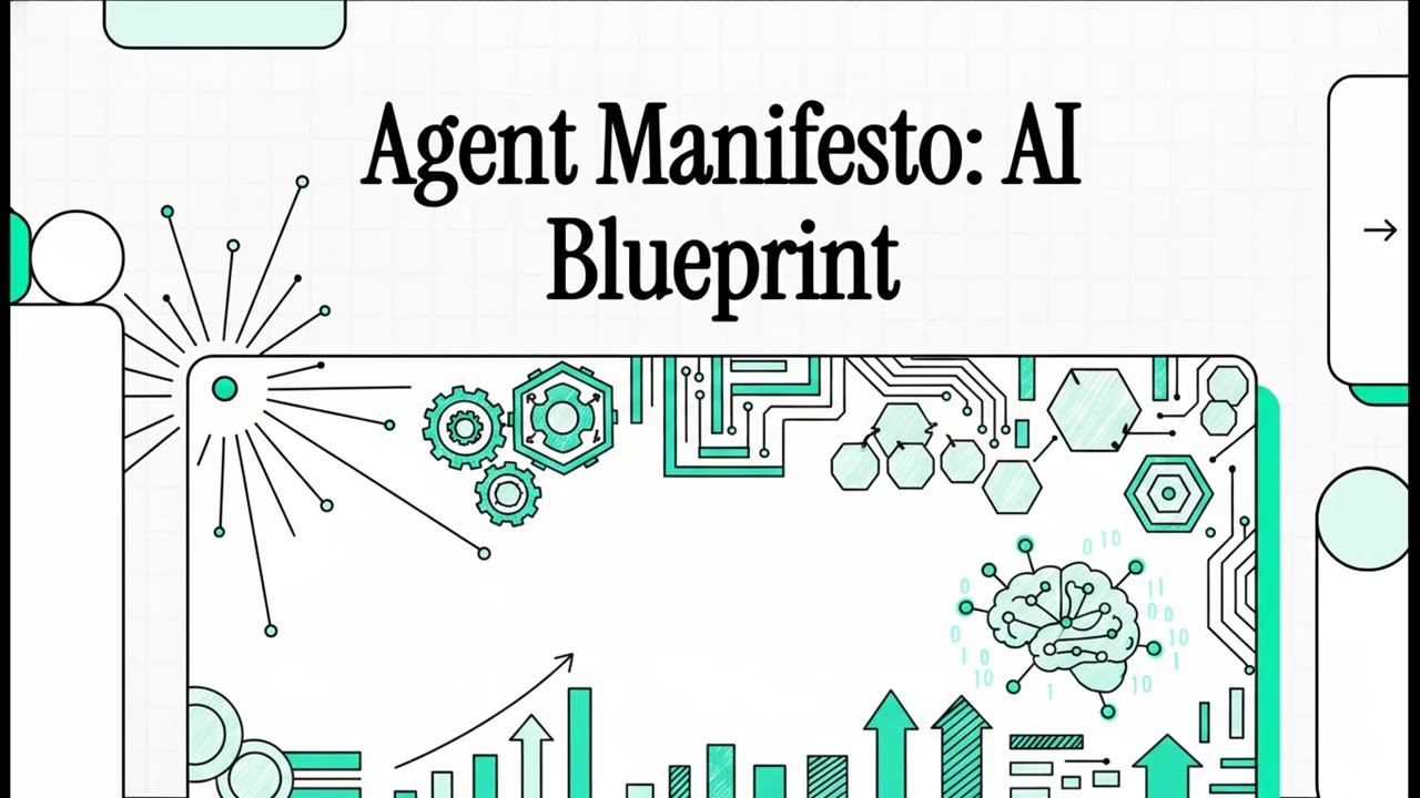 Agent Manifesto:  AI Blueprint Introduction