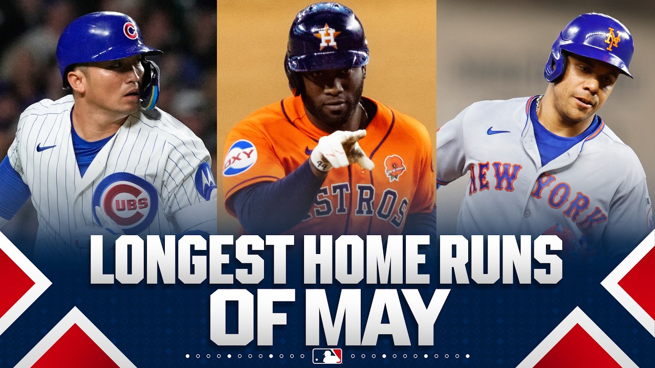The LONGEST home runs of May 2026! 🤯💥 (Ft. Suzuki, Alvarez, Soto, Harper, and more!)