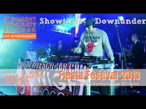 Showtime Downunder with Dj dwight escobar @ Fiesta Festival 2013 - Darling Habour