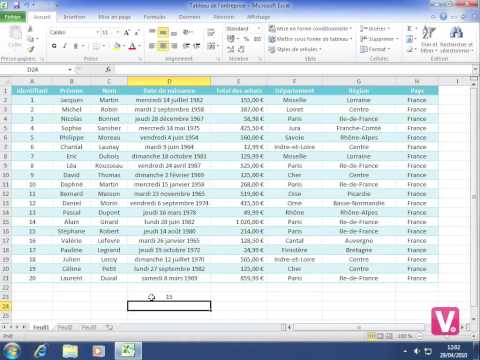 comment trouver liaison excel