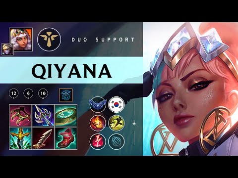 Qiyana Support vs Neeko - KR Diamond Patch 26.01