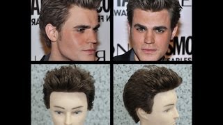 Paul Wesley Haircut Tutorial - The Vampire Diaries