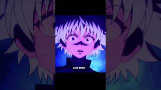 Killua Beat Zushi… But Couldn't Defeat Him! 🤯 #anime #hxh #shorts