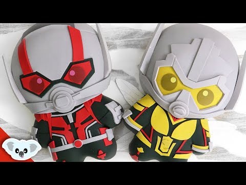ANTMAN & The WASP CAKE's| Koalipops How To | Marvel Superhero