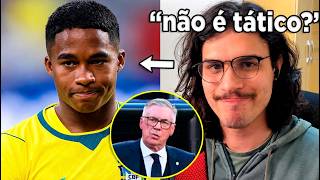 🚨A RÍDICULA JUSTIFICATIVA DO ENDRICK NÃO JOGAR! PAPEL TÁTICO DE ENDRICK É COLOCADO EM JOGO!