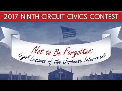 Not to Be Forgotten  Legal Lessons of the Japanese Internment