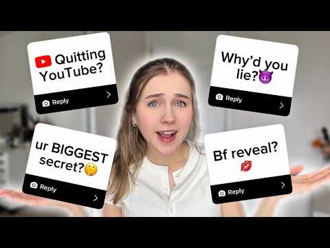 Spilling ALL My Secrets... Q&A