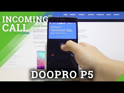 Incoming Call Screen in VERNEE Apollo Lite – Incoming Call Animation / Sound