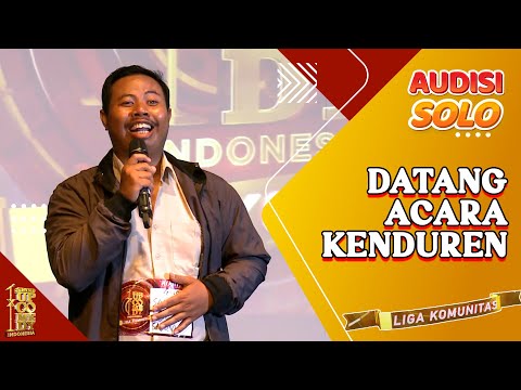 Stand Up Sadoni: Kaget Tinggal di Desa | Audisi SUCI Liga Komunitas