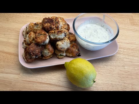 Boulettes de poulet au citron/Lemon Chicken Meatballs