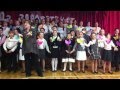 Поздравление учителей в 117 школе, г.Одесса (04.10.2013) 
