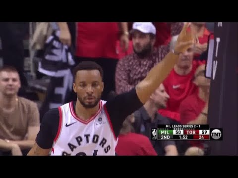 Norman Powell All Game Actions 05/21/19 Milwaukee Bucks vs Toronto Raptors Game 4 Highlights
