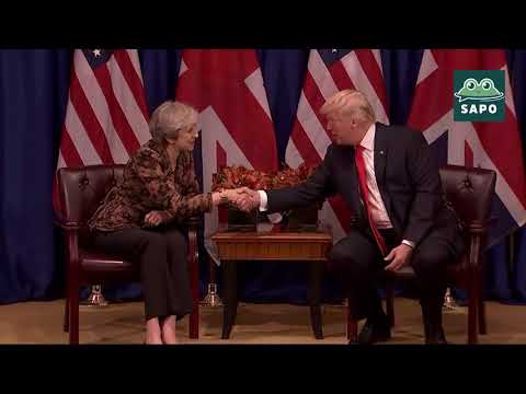 (EN ESPAÑOL) Trump con la Premier May del Reino Unido sobre commercio y seguridad (09/20/17)