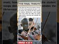 Student Plays Violin at Teacher’s Funeral – The Reason Will Make You Cry 🥹
