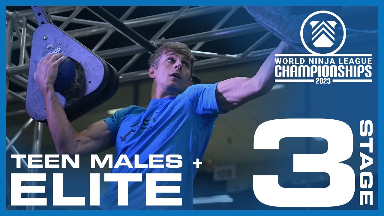 Teen Males + Elite Stage 3 | 2023 World Ninja League Championships