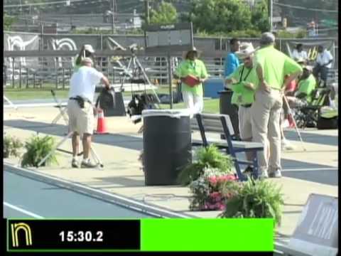 Boys 4xMile Relay Heat 2 (Full Distance) Finish - New Balance Outdoor Nationals 2011