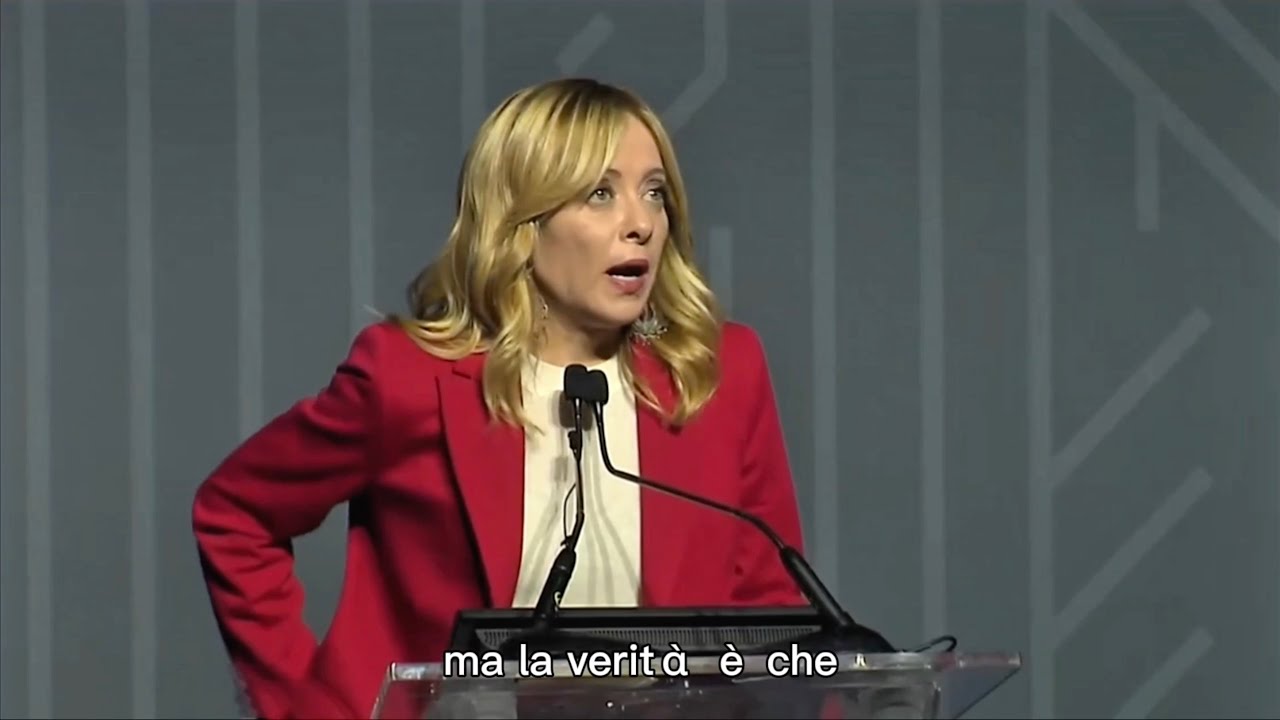 L'INTERVENTO DI GIORGIA MELONI ALL’EVENTO “MARGARET THATCHER AWARDS”