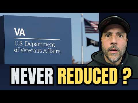 VA Cannot Reduce These 7 Disability Ratings. Here's Why