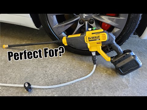 DEWALT 20-Volt 550 PSI Cordless Power Cleaner Kit Review DCPW550P1