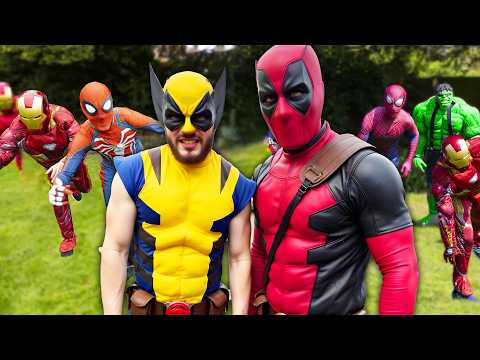 Deadpool & Wolverine VS The Avengers!