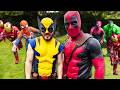 Deadpool Wolverine VS The Avengers
