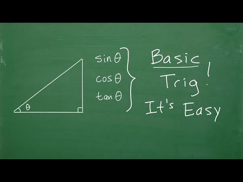 Let’s Learn Basic Trigonometry (anyone can learn this)