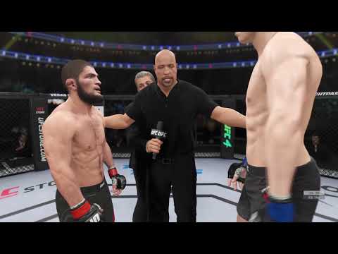 Khabib vs. Stefan Struve - EA Sports UFC 4 - Champion Fights