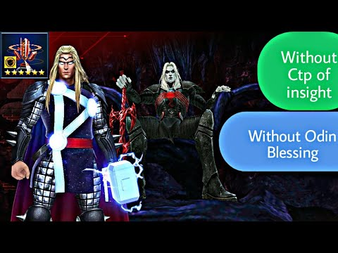 Thor Solo Knull With Normal Obelisk - Marvel Future Fight