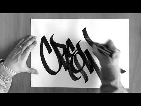 Graffiti handstyles with different markers - 20 & 30mm