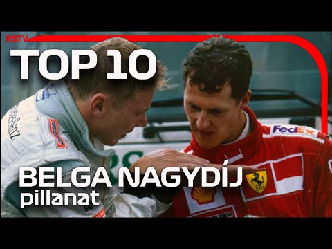 F1 TOP 10 Belga nagydíj pillanat
