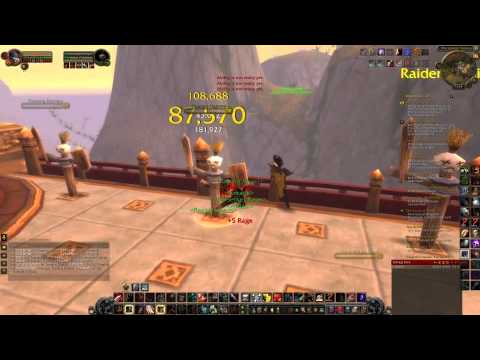 Fury warrior 1,1 Million crit to training dummy