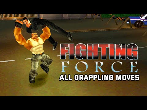 Fighting Force (PS1) - All Throws & Grab Moves