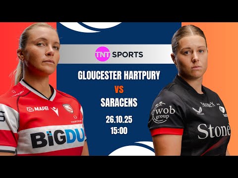 FULL MATCH | Gloucester Hartpury v Saracens | 26.10.25
