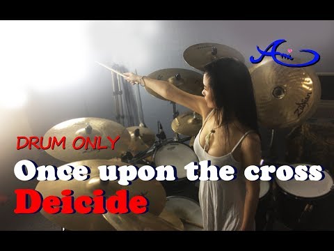 Deicide  - Once Upon The Cross drum only(cover by Ami Kim) {#27-2} Video