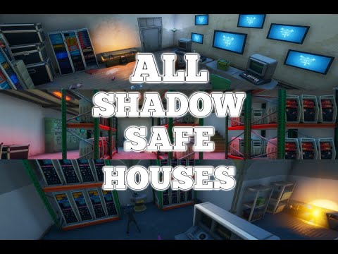 Fortnite Find Shadow safe houses