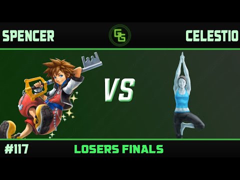 Spencer (Sora) vs Celestio (Wii Fit Trainer, Steve) - FreeFall 117 Losers Finals