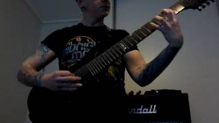 Job for a Cowboy - &#39;Psychological Immorality&#39; Guitar Cover