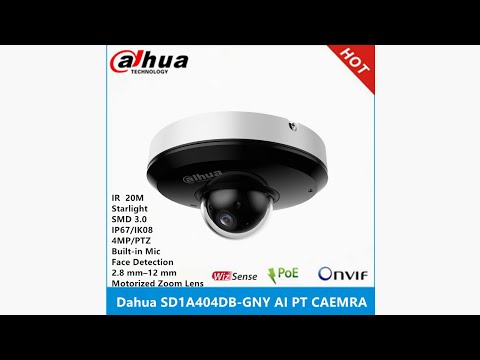 Review Dahua SD1A404DB-GNY IR15m 4MP MIC 2.8-12mm motorized zoom lens 2025