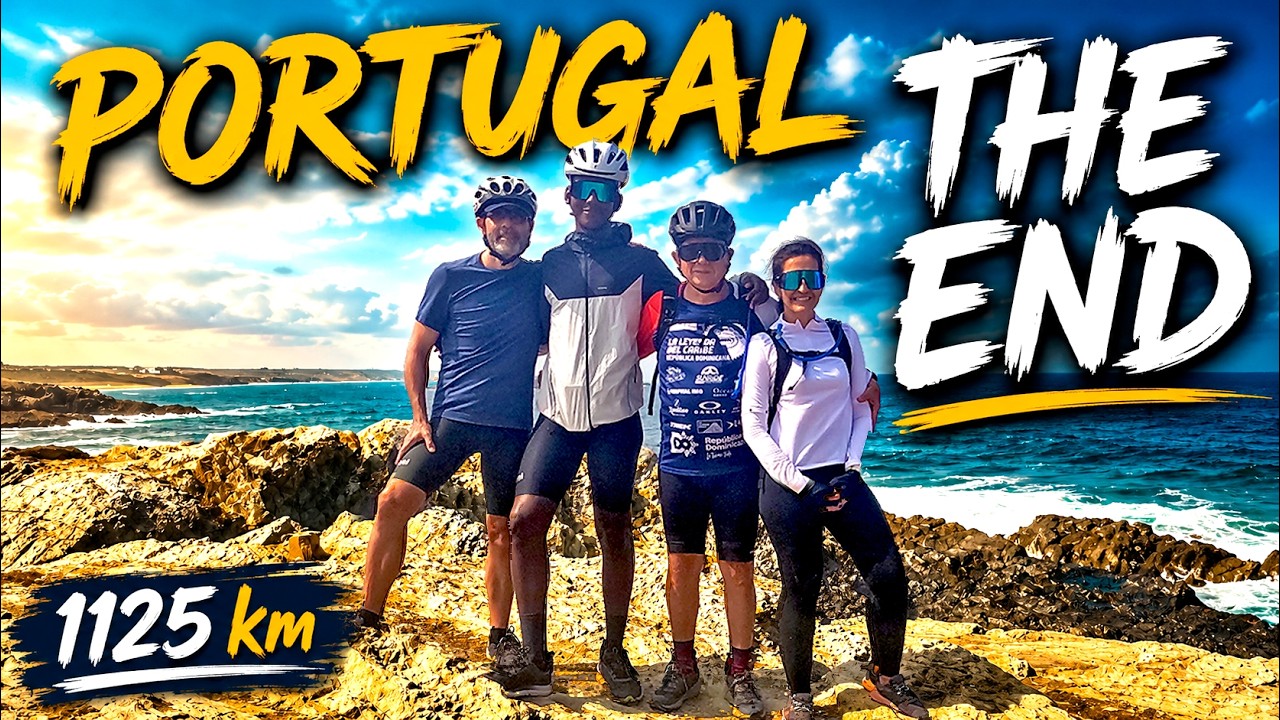 PORTUGAL en BICICLETA🚴🏻‍♂️LLEGAMOS 🦀🦀 CAMINO DE SANTIAGO PORTUGUÉS 🚴🏾 EUROVELO 1🤙🏽