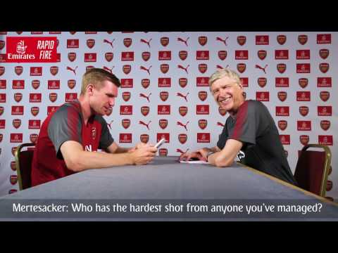 Per Mertesacker v Arsène Wenger | Emirates Airline