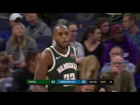 Best of Khris Middleton and Giannis vs MIN