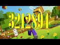 Numbers 0 To 8000000 Minecraft Bees Edition