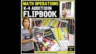 Math Operations Flip Book