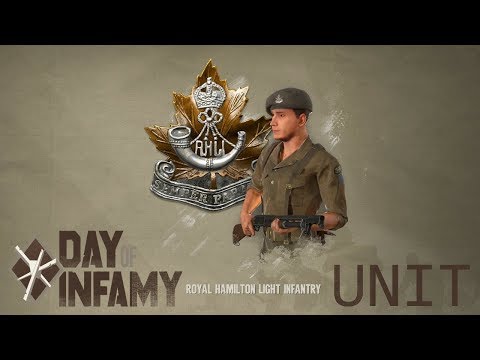 Royal Hamilton Light Infantry skin unit [Day of Infamy Units Showcase]