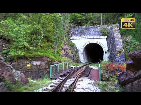 4K CABVIEW Šargan Eight -- Mokra Gora - Šargan Vitasi - Mokra Gora (760mm narrow-gauge railway line)