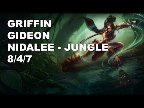 Griffin GIDEON Jungle Nidalee vs Kindred - KR Master Patch 10.9
