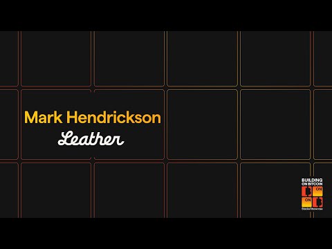 Bitcoin L1 & L2 Leather - Stacks App Showcase