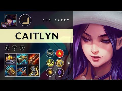 Caitlyn ADC vs Varus - VN Challenger Patch 25.24